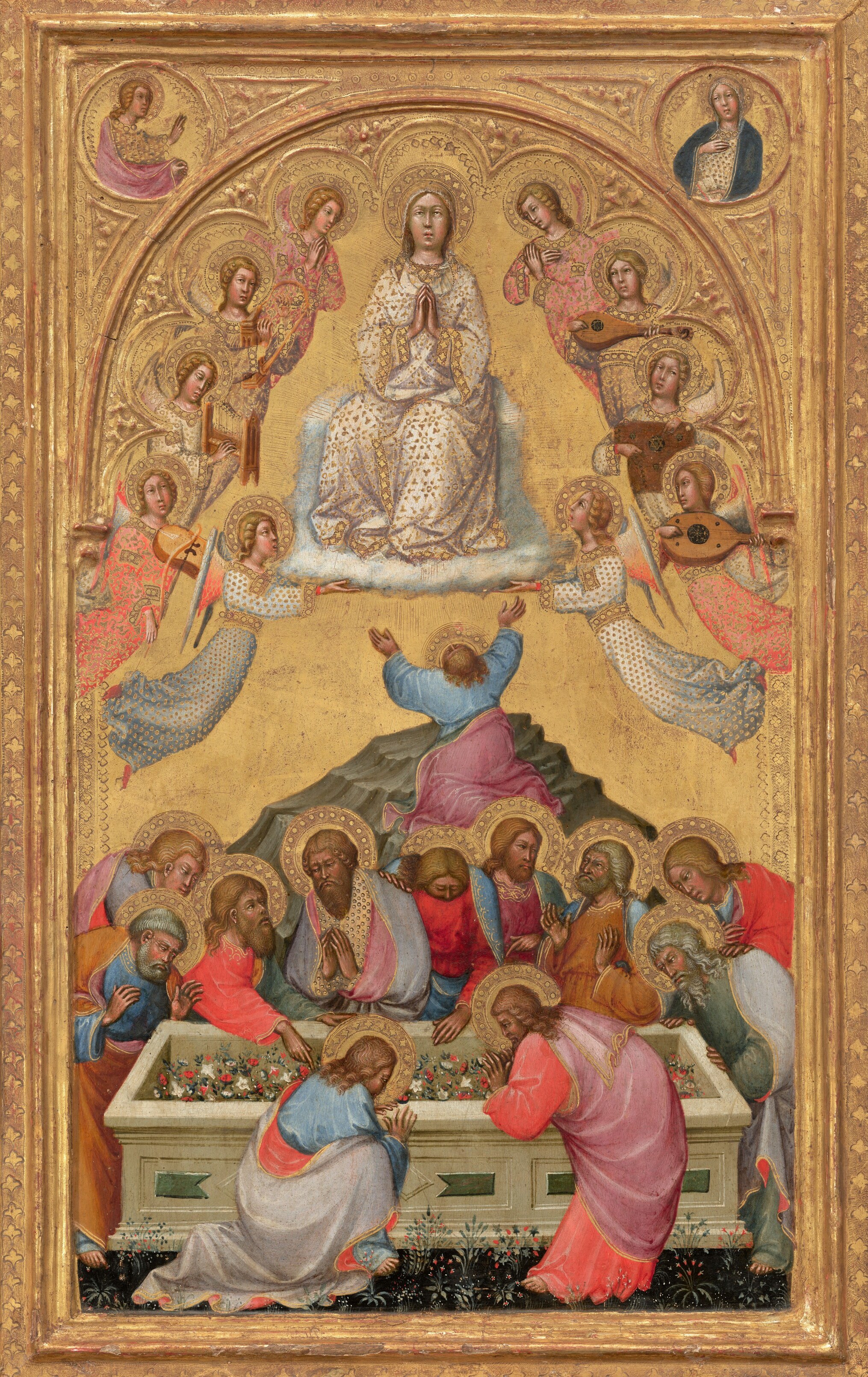 He was known for bright colors and gold leaf, like this one.