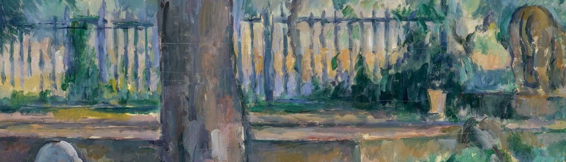 He built forms with planes of color, not just light and shadow.