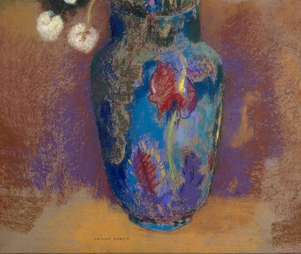 Now look at the vase itself.
