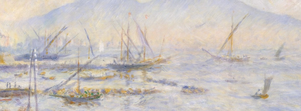Look at the busy harbor, full of boats and life.