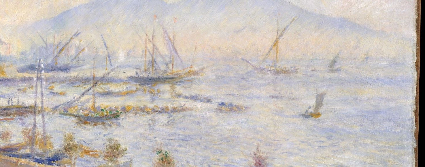 He found new inspiration in Italy's light and color.