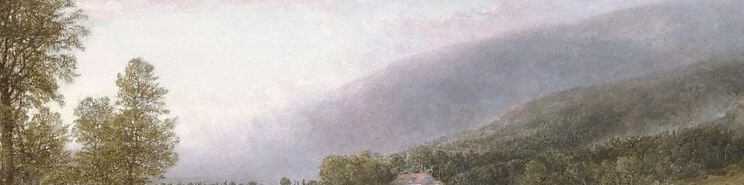 That glowing center is not fog. It is layered oil paint.