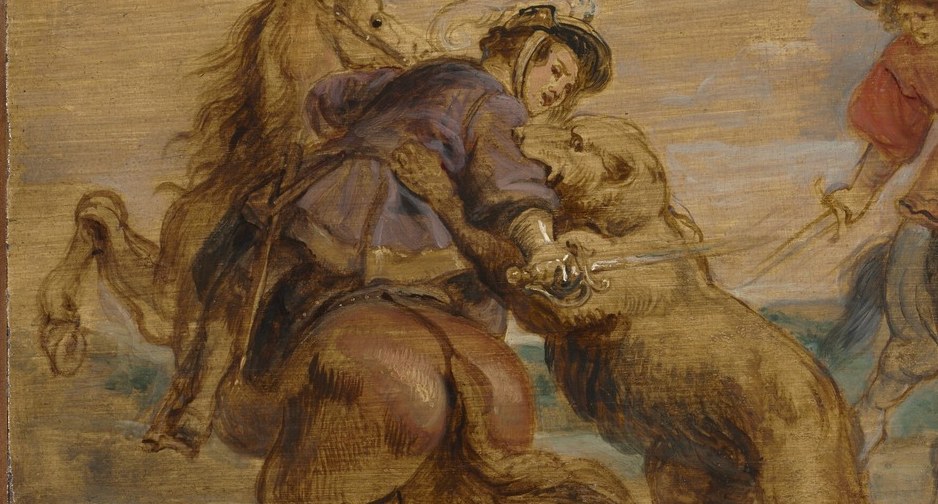 These dramatic scenes were highly popular in 17th-century aristocratic culture.