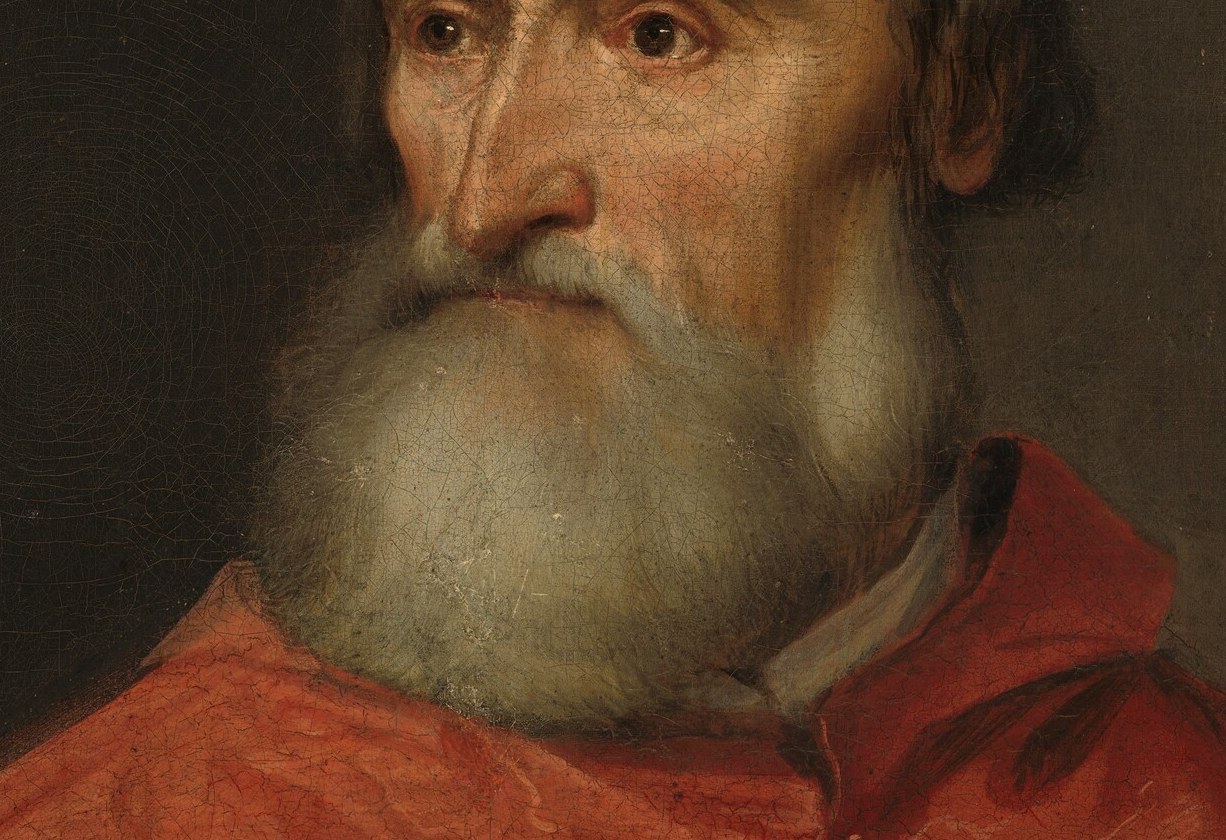 The portrait was finished less than seven years before Bembo died.
