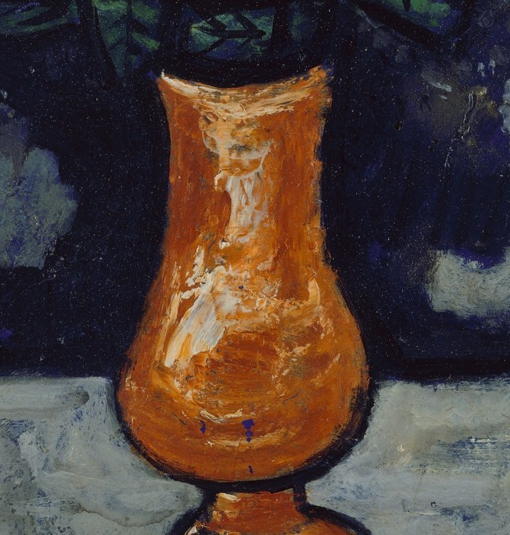 He trained in Paris and Berlin, influenced by Cubist painters.