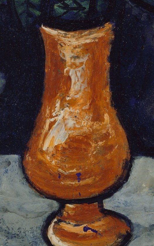 Notice the thick, visible brushwork throughout the painting.