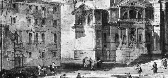 When Napoleon's agents swept through Venice, they took the Canalettos.