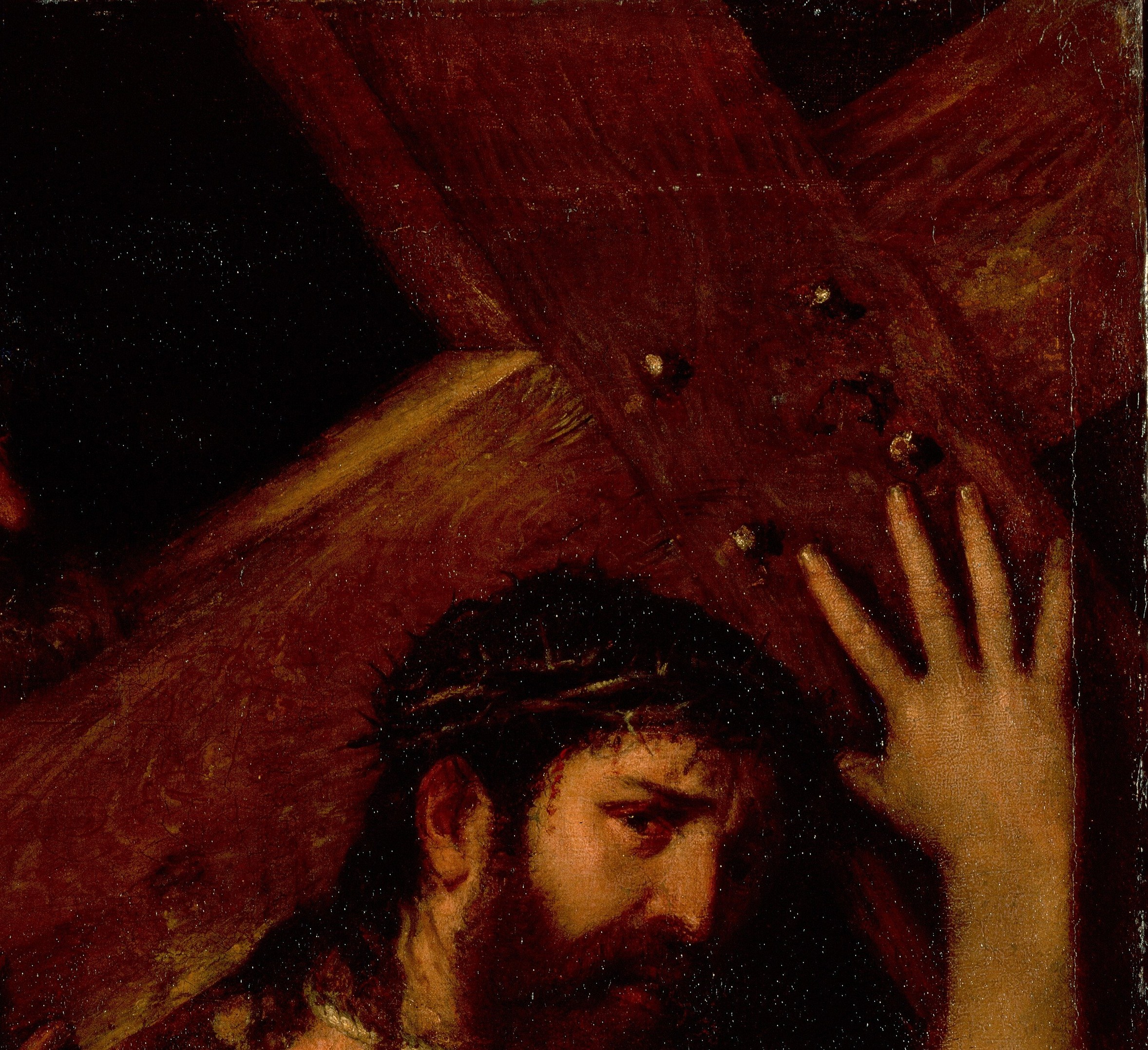 His brushstrokes were now broad, almost rough.