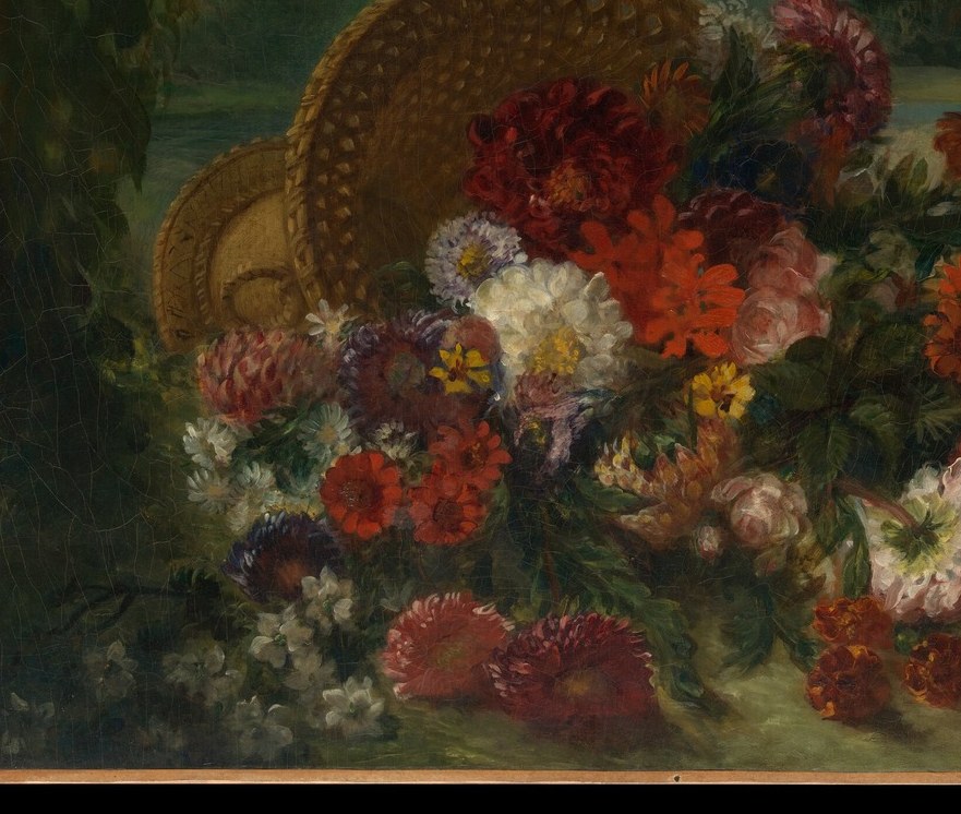So he built this dense, almost theatrical refuge of color.