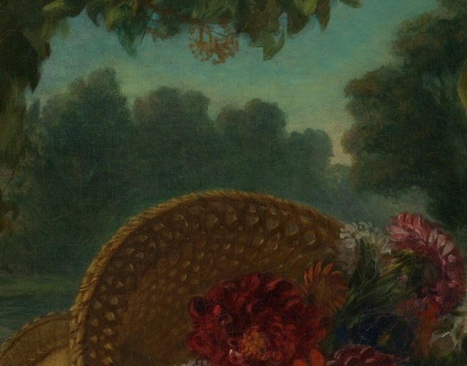 He wrote: 'I must get back to painting flowers.'