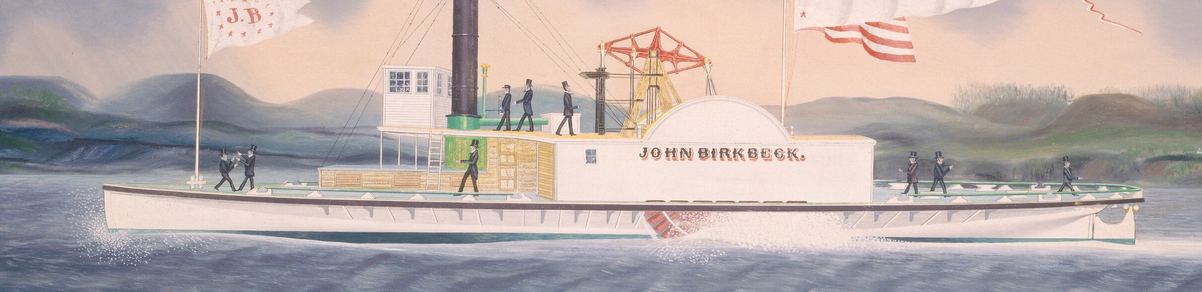 He captured working boats that plied American waterways.