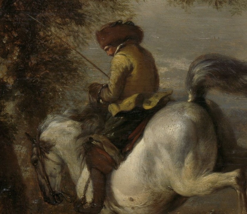 But sometimes, these horses created problems for his patrons.