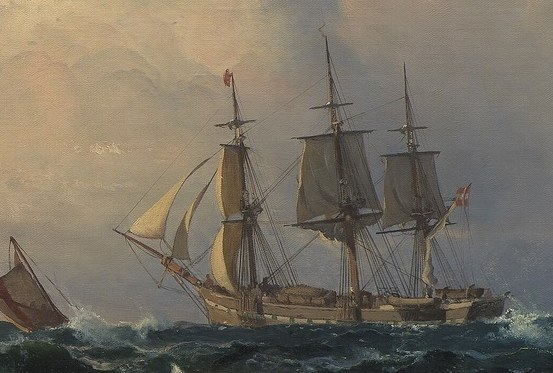 His dramatic seascapes caught the attention of European courts.