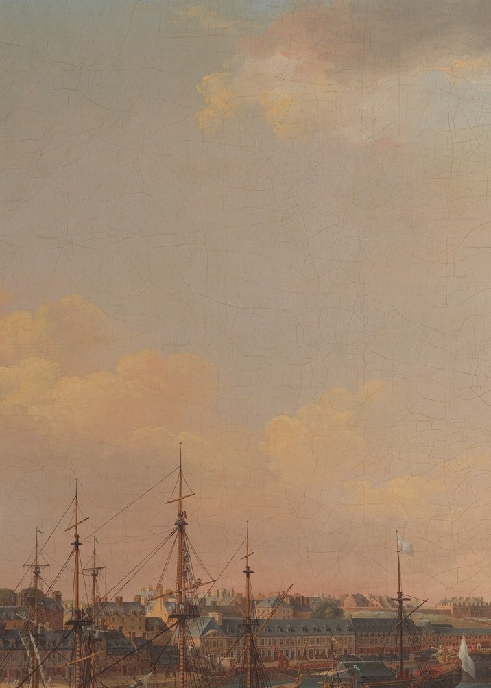 But this is one of six large canvases ordered by the government.