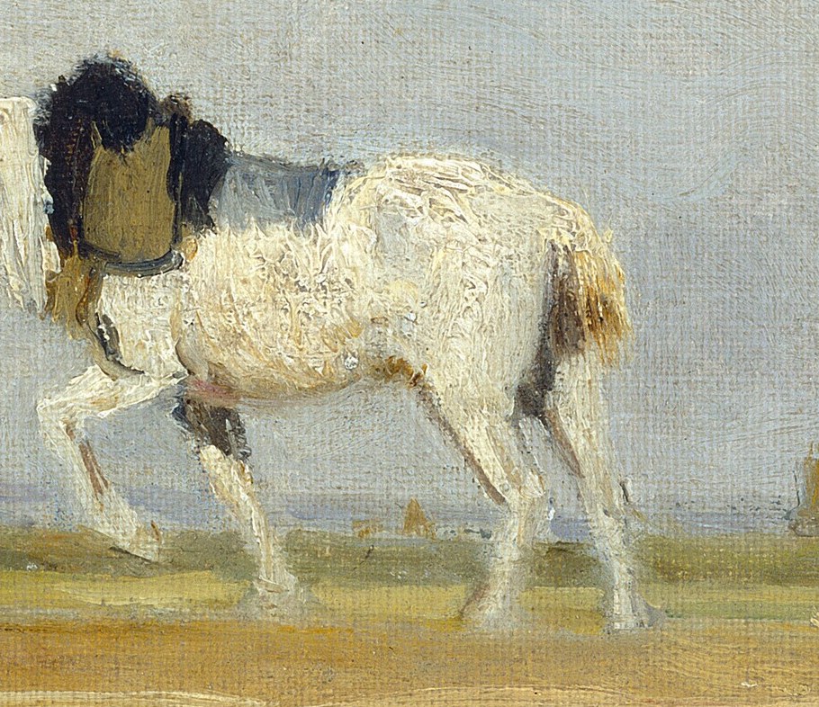 He painted what he saw: the reality of daily work.