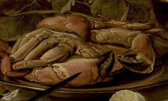 Look at the abundance of the crab.