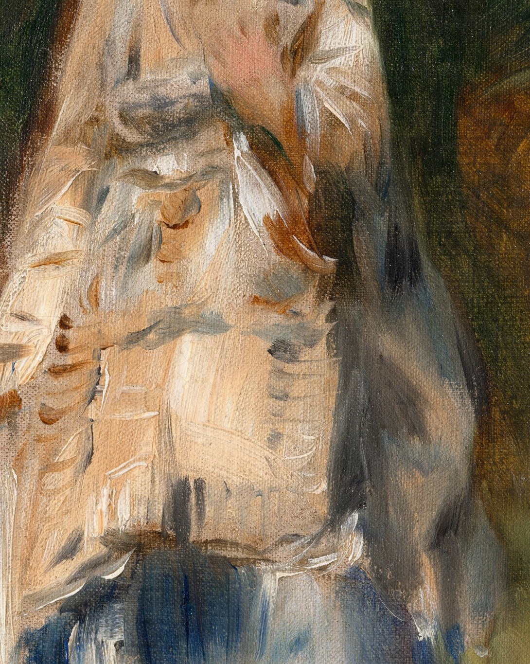 He painted it in 1866, years before Impressionism truly broke out.