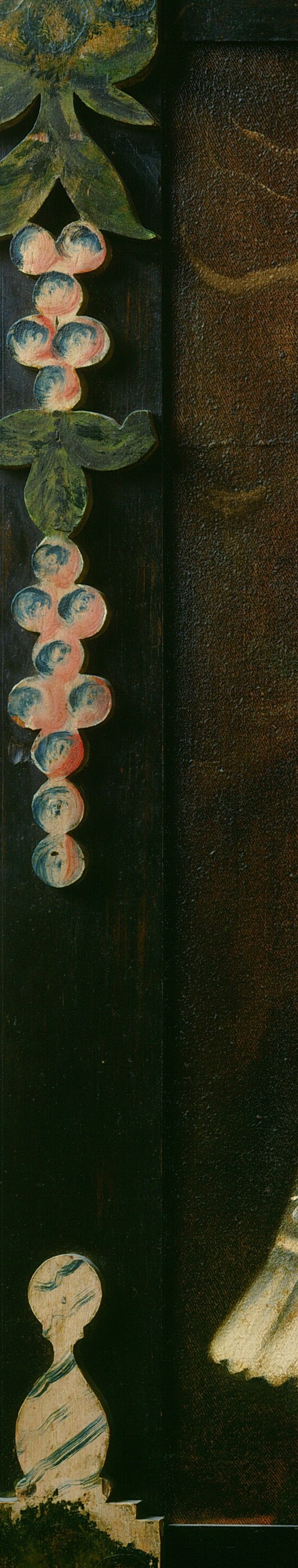 But the painter added curious, stylized borders.