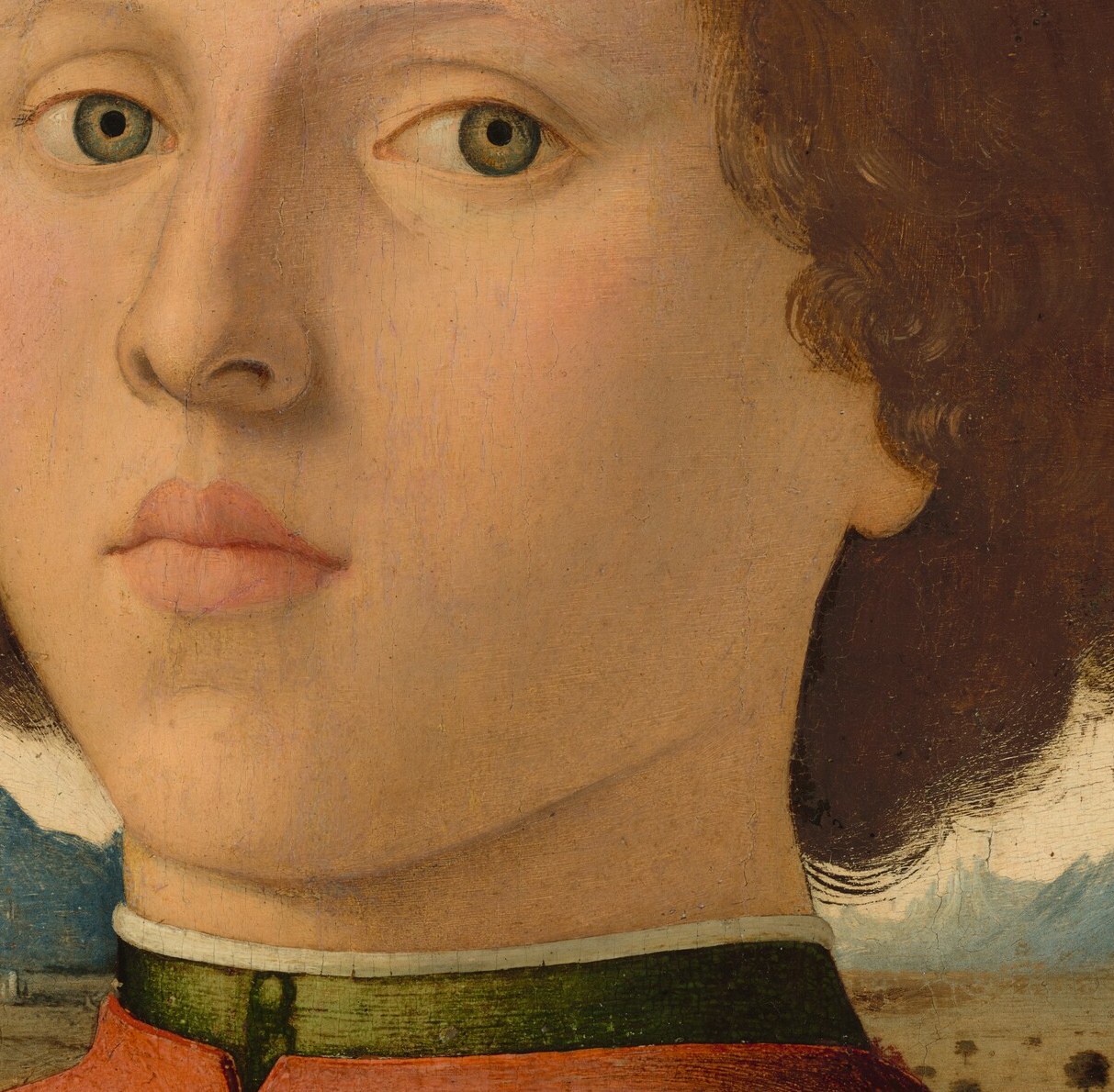 The boy's identity, and even the artist, were unknown.