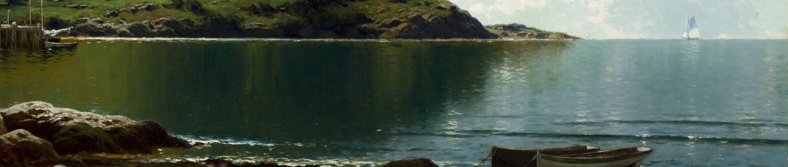 His Luminist style created serene, light-filled ocean scenes.