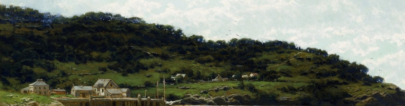 He was a prolific painter, especially of coastal landscapes.