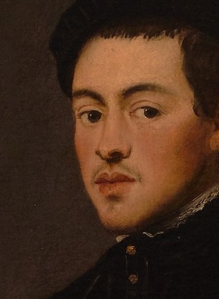 This young man stares right back at you.