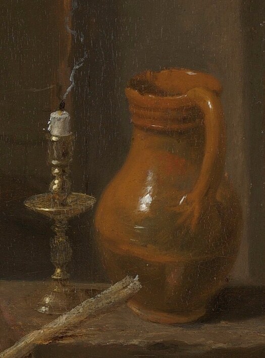 He captures the humble textures of everyday objects perfectly.