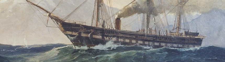 A smokestack hints at a new technology.