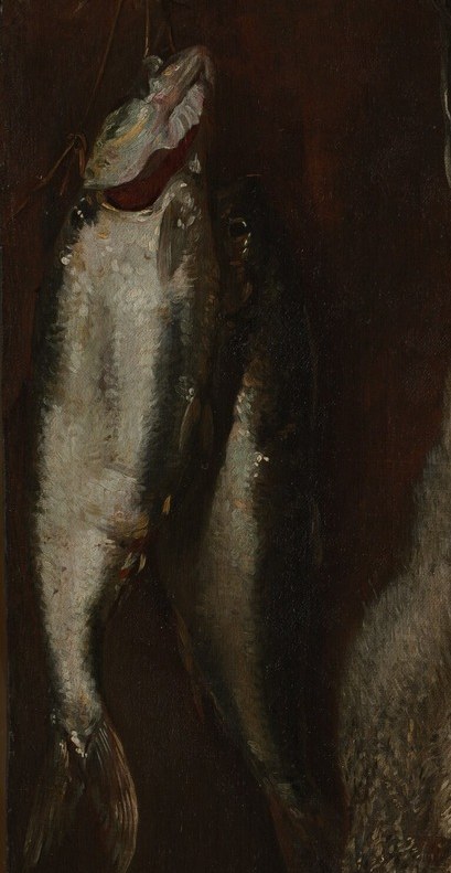 Their scales glint, suggesting a recent catch and the bounty of nature.