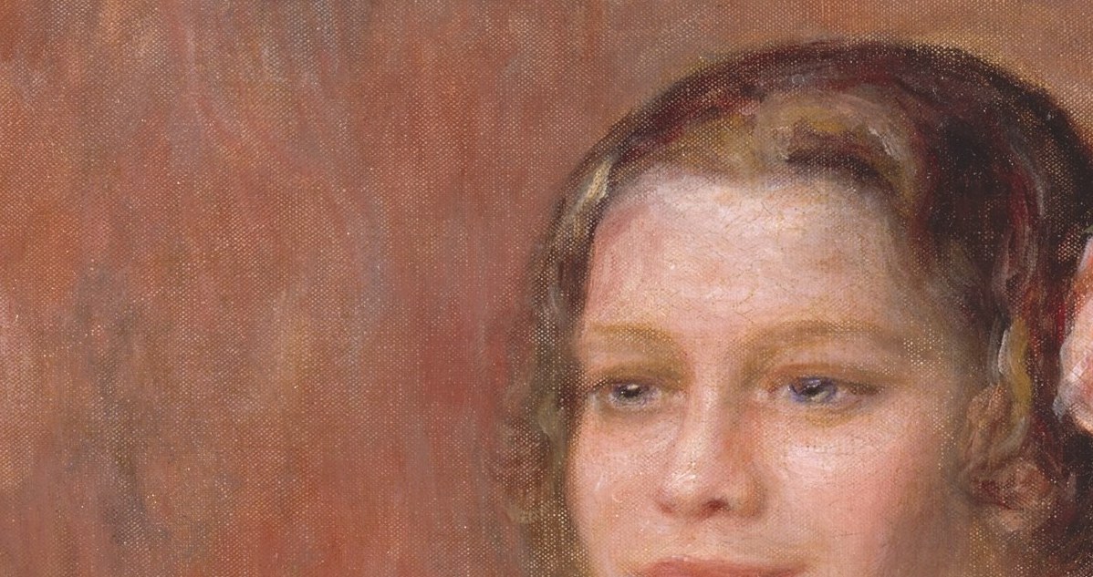 Renoir did not ask her to engage the viewer , the inward direction implies psychological depth beneath the professional performer's surface