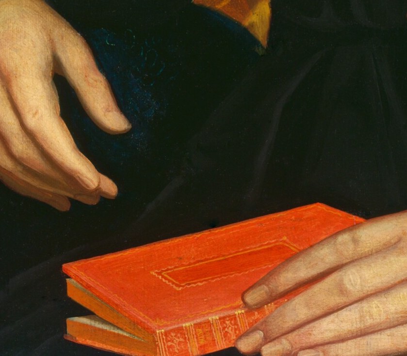 Perhaps it's a prayer book, or a treasured novel.