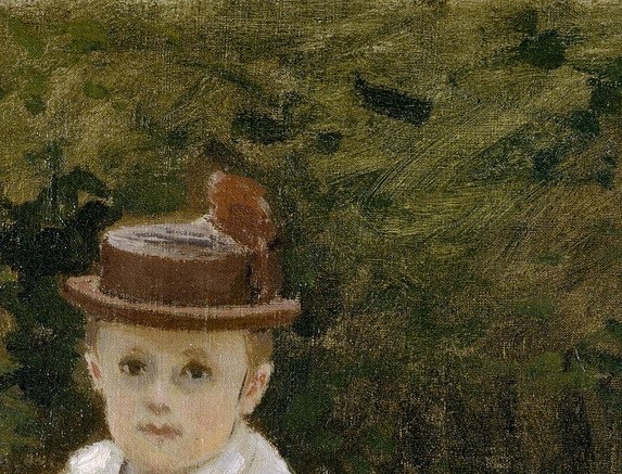 This one survived, and it shows his first son Jean.