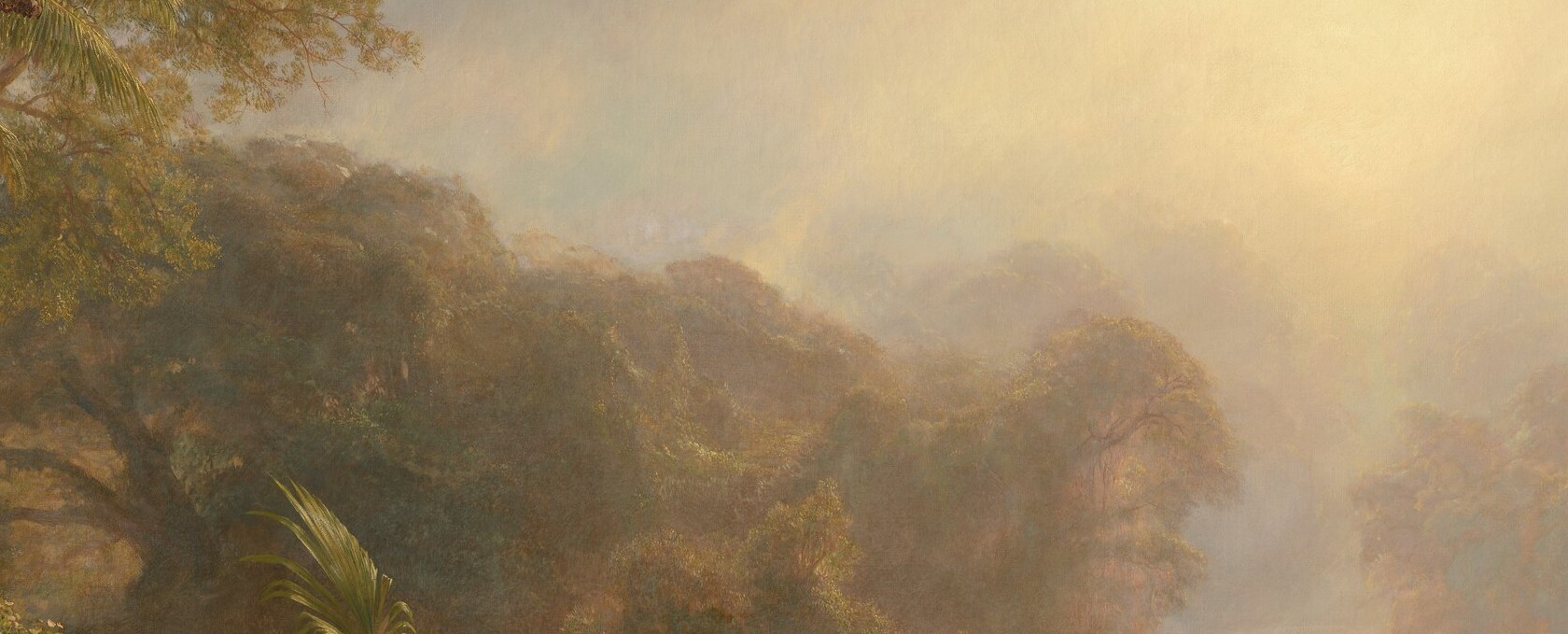 This technique, called luminism, makes the light feel internal.