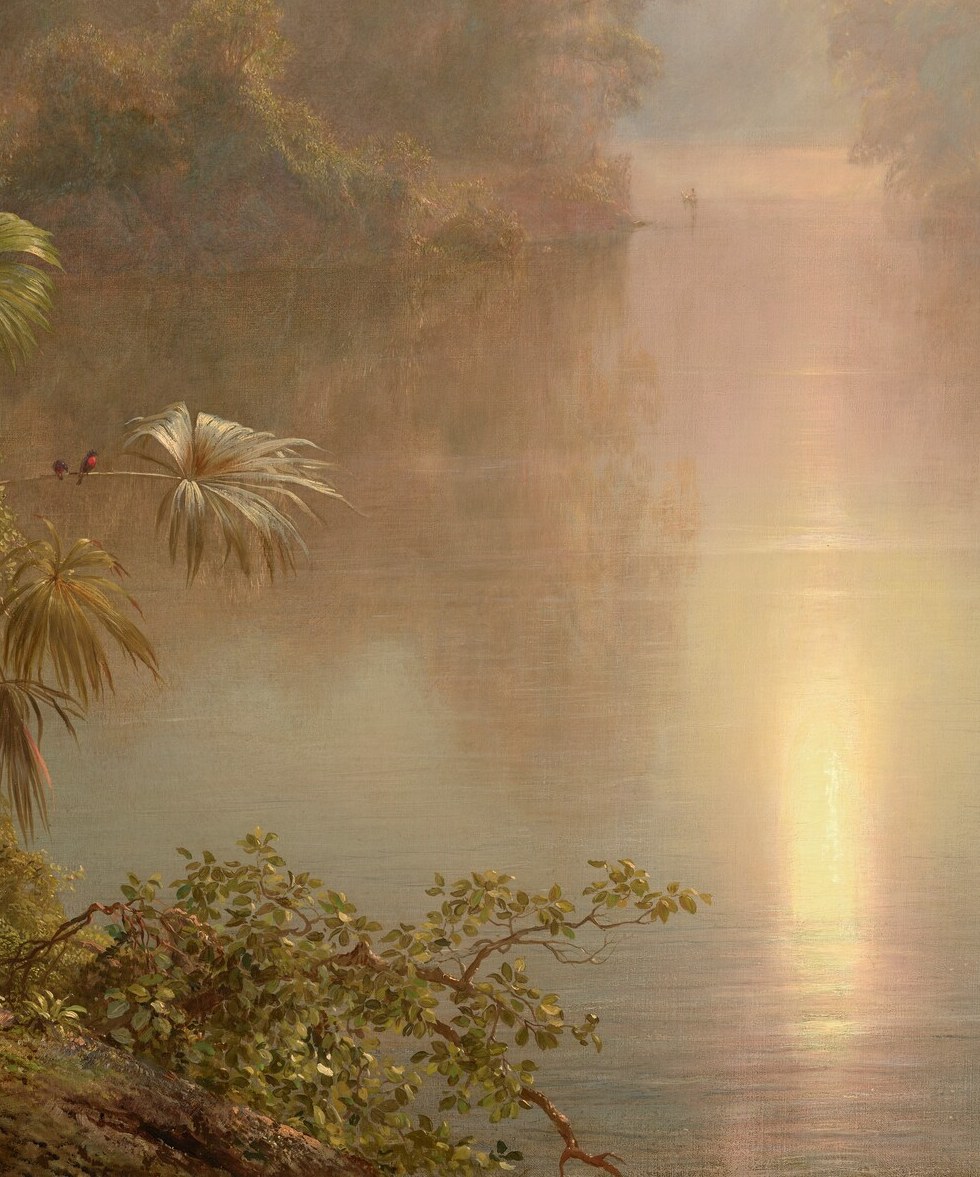 It was his last great painting of South America, finished in 1877.