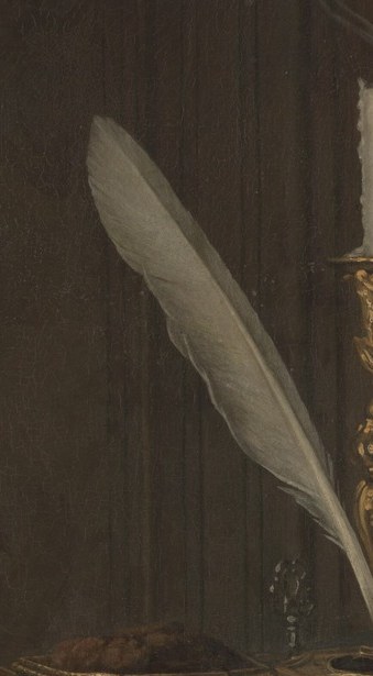 His quill is ready, the official documents await his signature.