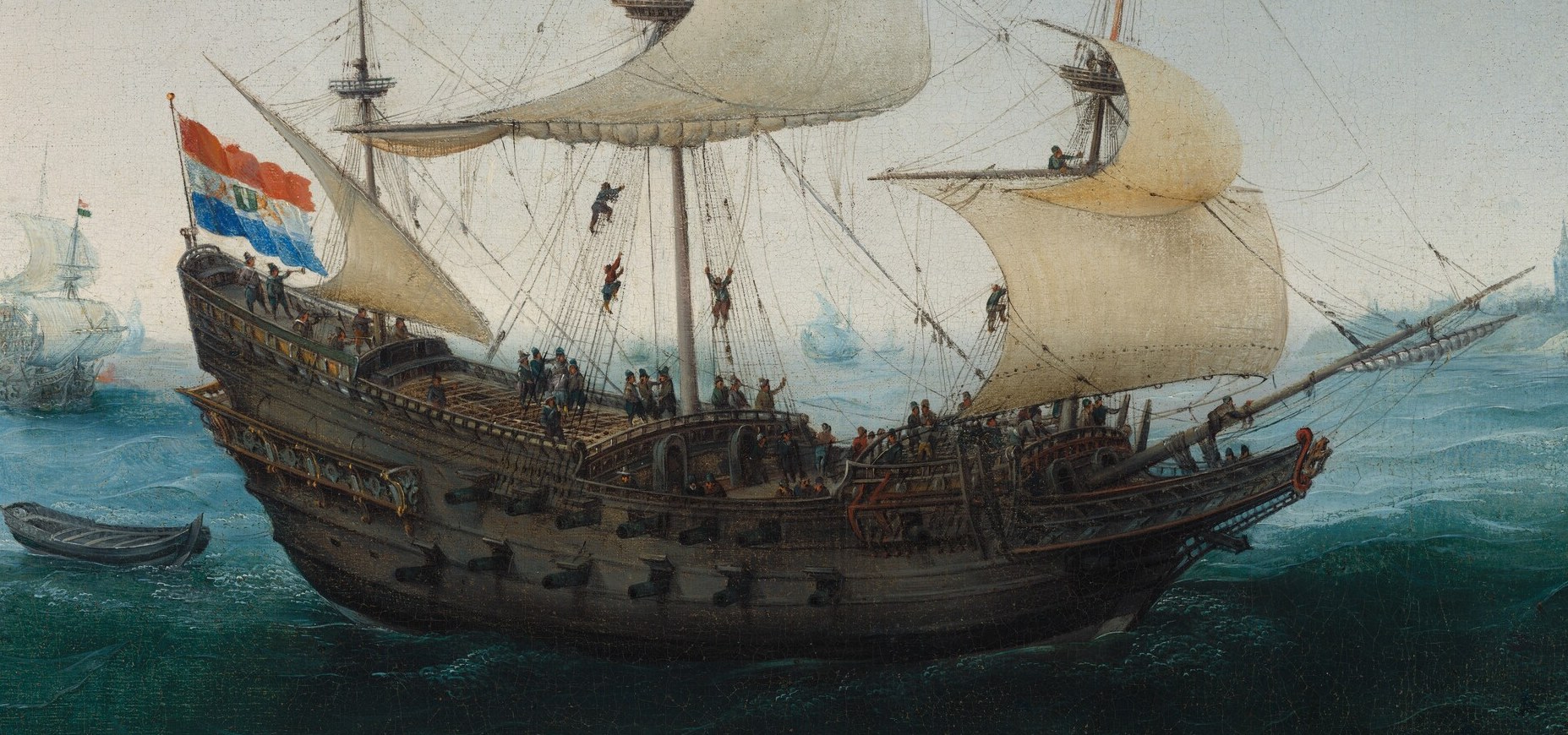 This painter, Hendrick Cornelisz Vroom, was its founder.
