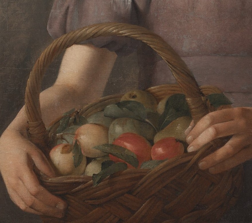 But look closely at the texture of this basket.