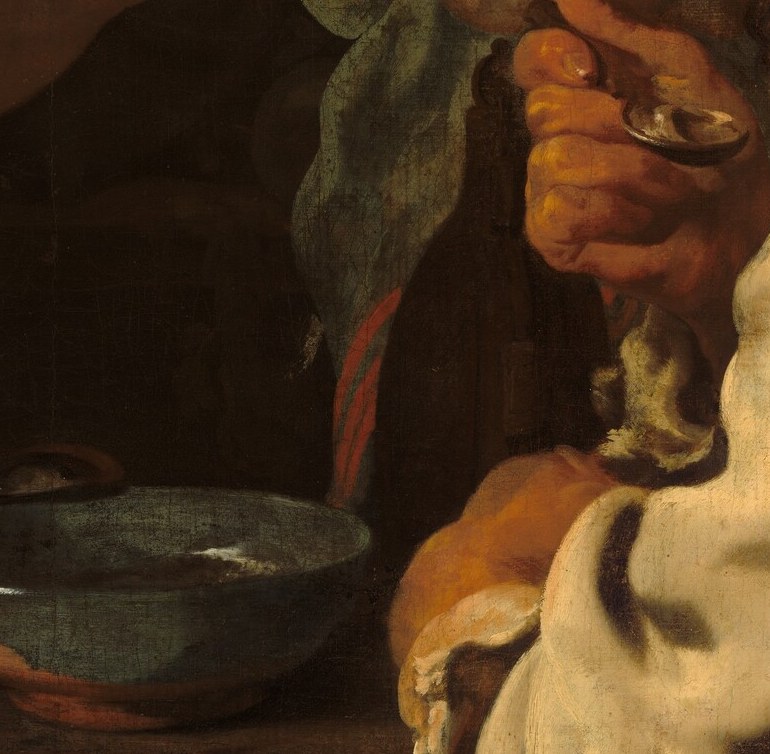 He is often associated with grape vines and wine.