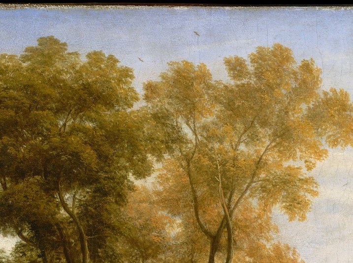 Turner copied this trick. The Hudson River School copied Turner.