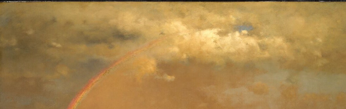 George Inness painted a rainbow instead.
