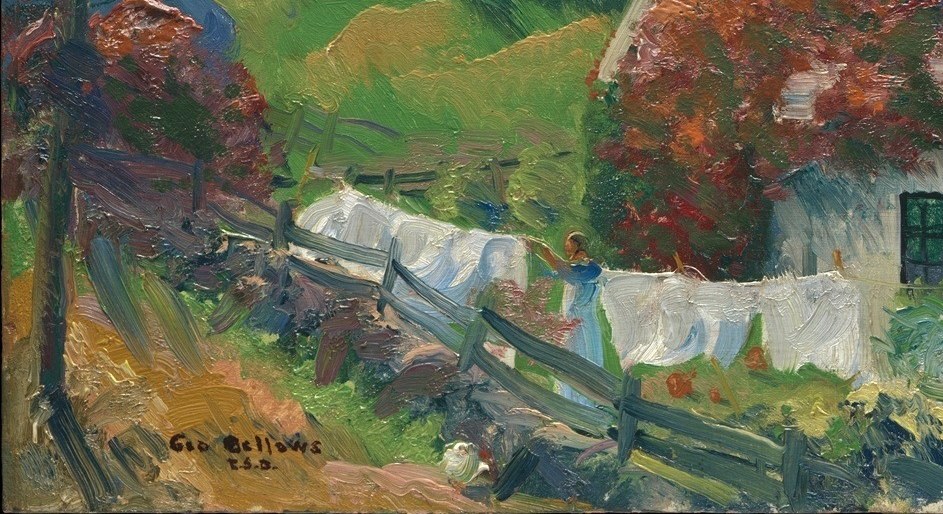 But look at the paint itself. The brush never stops moving.