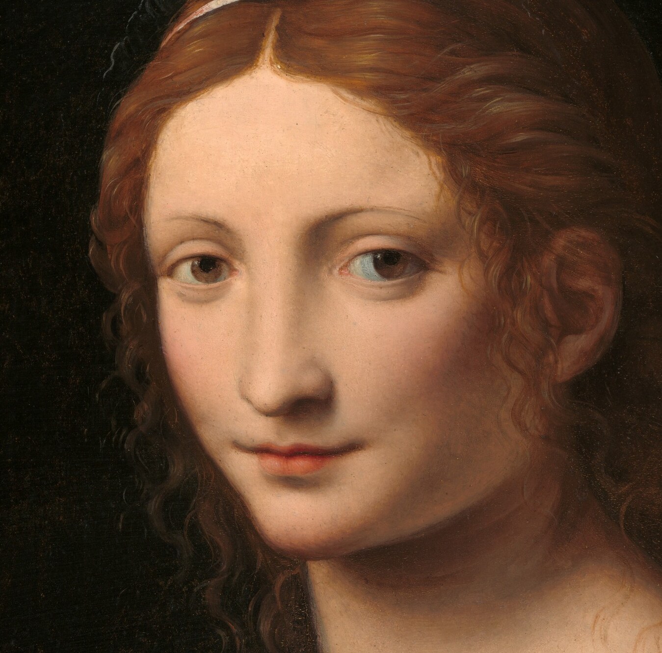 She is Mary Magdalene, in a moment of reflection.
