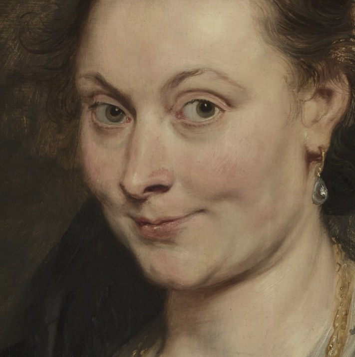 He painted her portrait in 1620, ten years into their marriage.