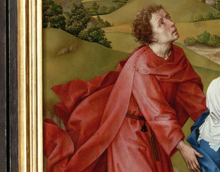 The painter was Rogier van der Weyden, a master of detail.
