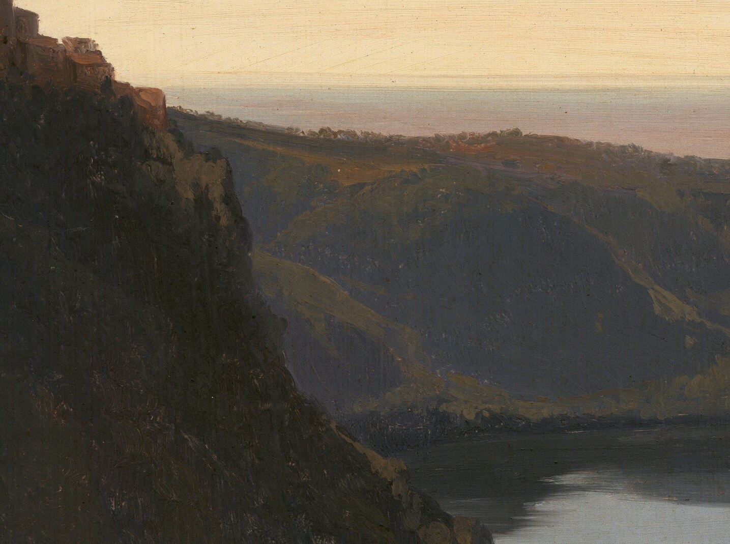 For centuries, Lake Nemi was called the 'Mirror of Diana'.