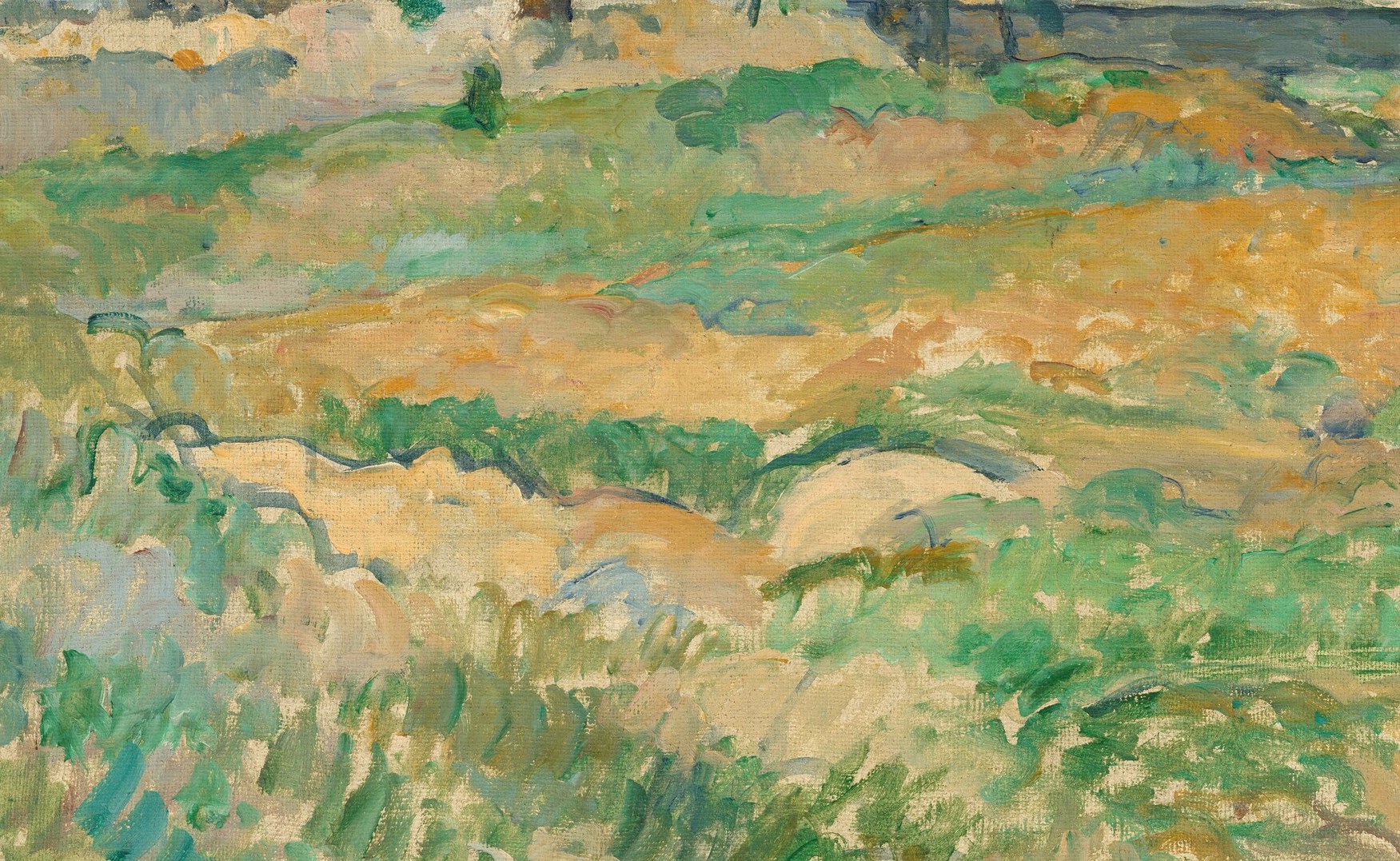 He refused traditional perspective, flattening the scene.