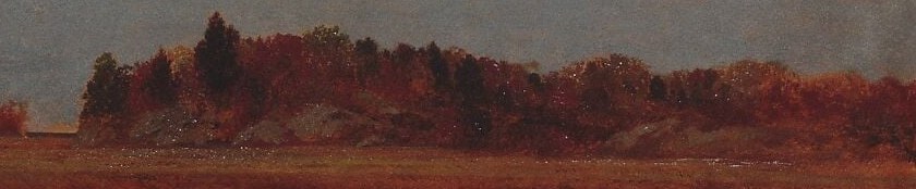 The painter was known for serene views of New England.
