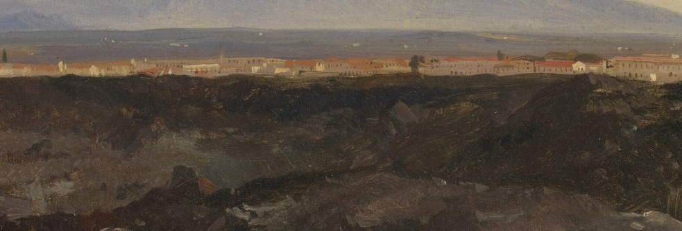 But he was a serious landscape painter.