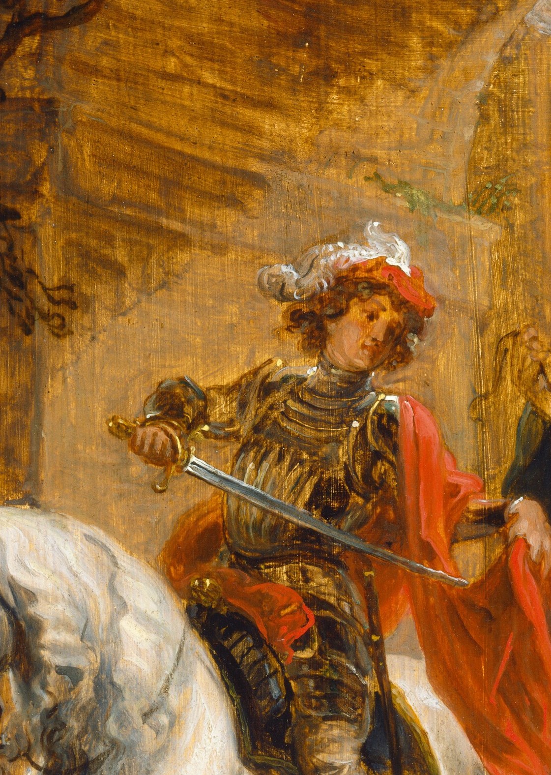 Martin was a Roman soldier. A man of rank and violence.