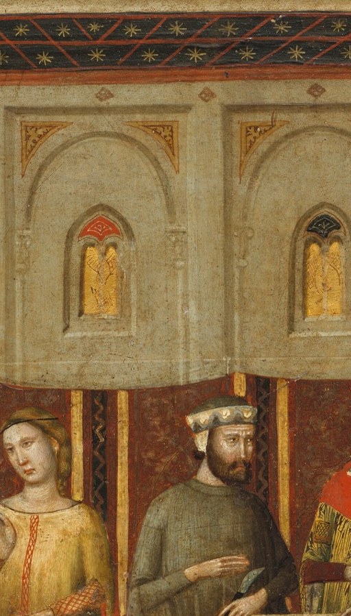 Her daughter Salome asked for a reward. The king swore an oath.